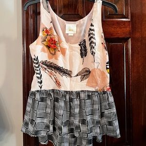 Maeve Peplum Tank Top